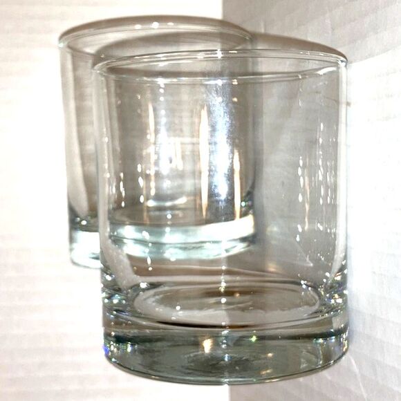 LIBBEY Clear Glass Tumbler Barware Drinkware 12 oz Set of 2 - Picture 3 of 6